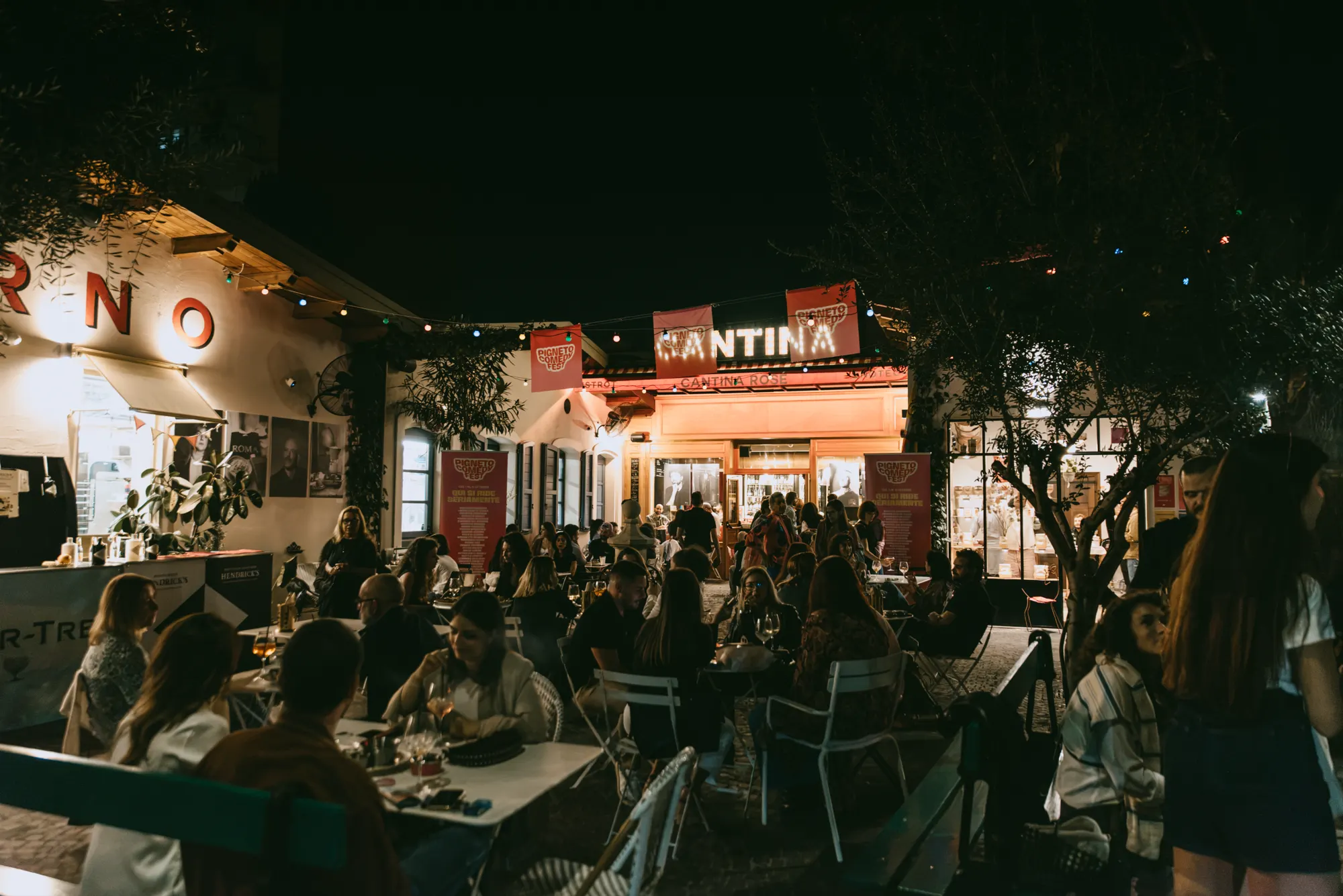Il pubblico del Pigneto Comedy Fest la sera dell'evento